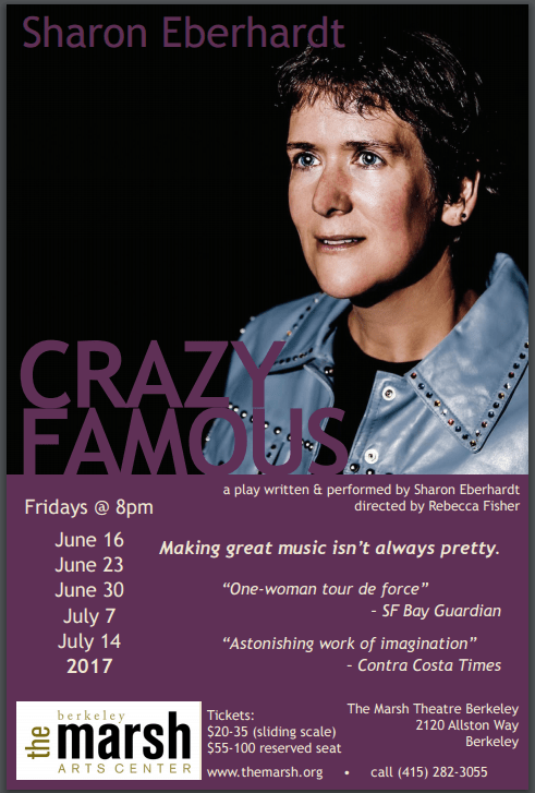 CrazyFamousPostcard front